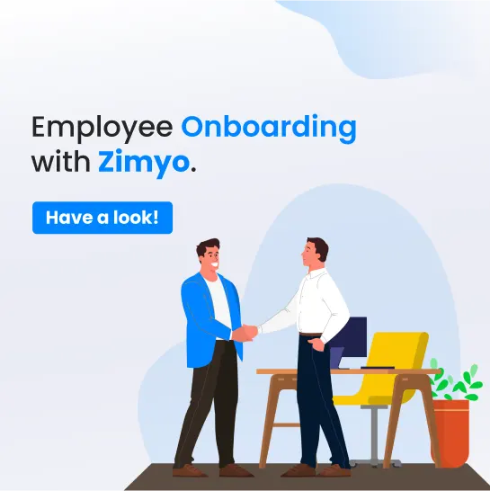 Employee Onboarding with Zimyo.