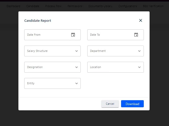 Onboarding Reports