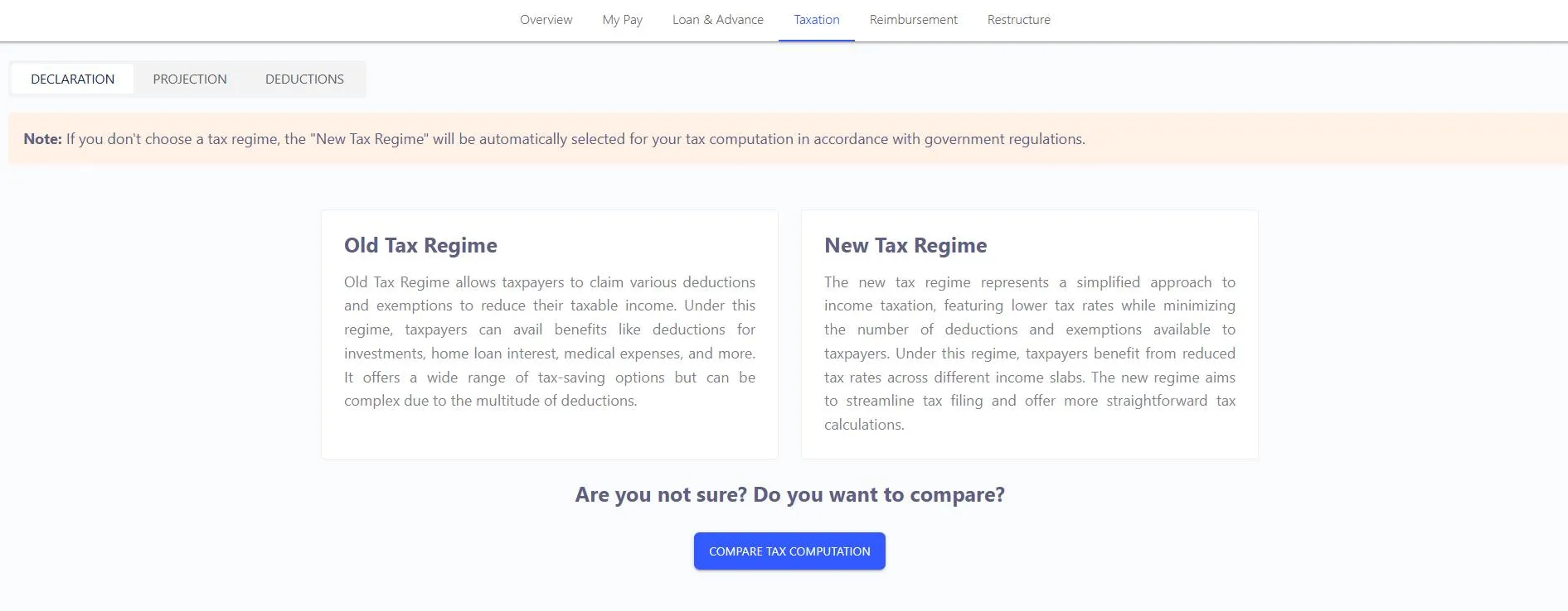 Finance-Taxation